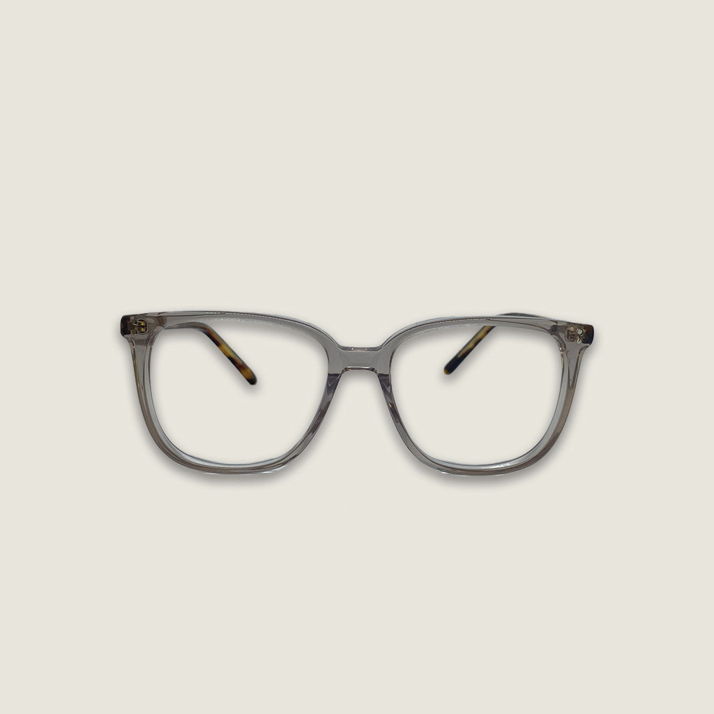 Zephire Havana women's blue light blocking glasses front view