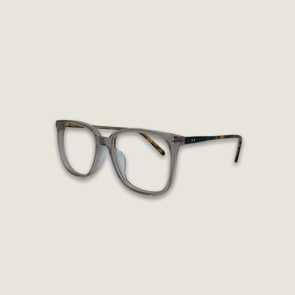 Zephire Havana women's blue light glasses side profile