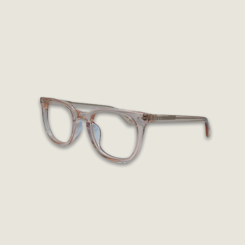 Zephire Rose women's blue light glasses side profile