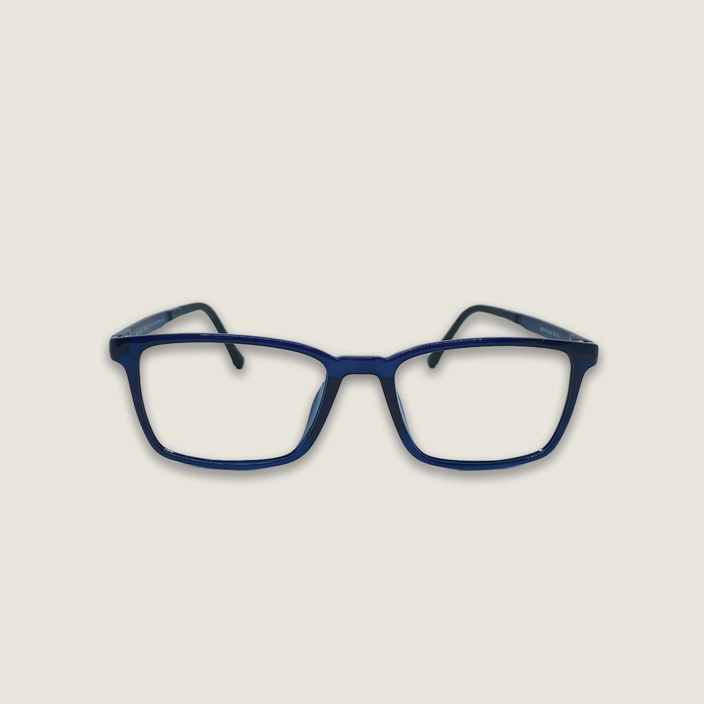 Zephire Blue Sapphire men's blue light blocking glasses front view