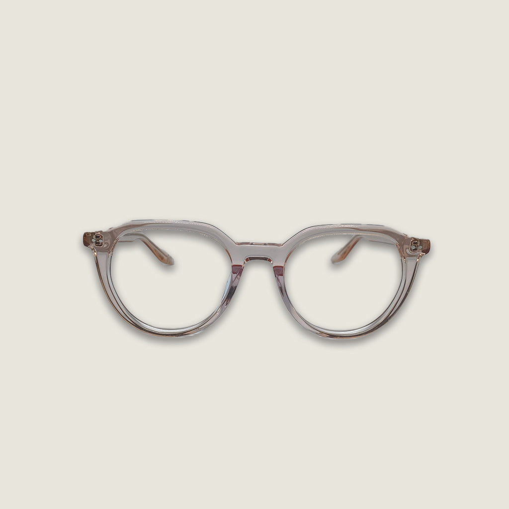 Zephire Pink Blush women's blue light blocking glasses front view
