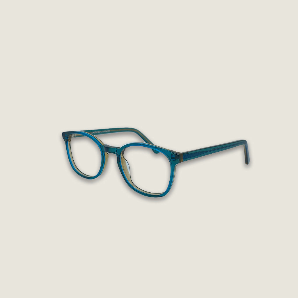 Zephire Marina kids blue light glasses side profile