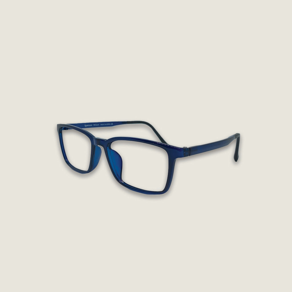 Zephire Blue Sapphire men's blue light glasses side profile