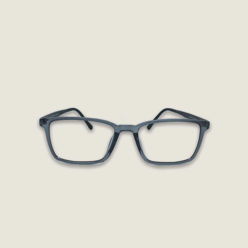Zephire Crystallite men's blue light blocking glasses front view