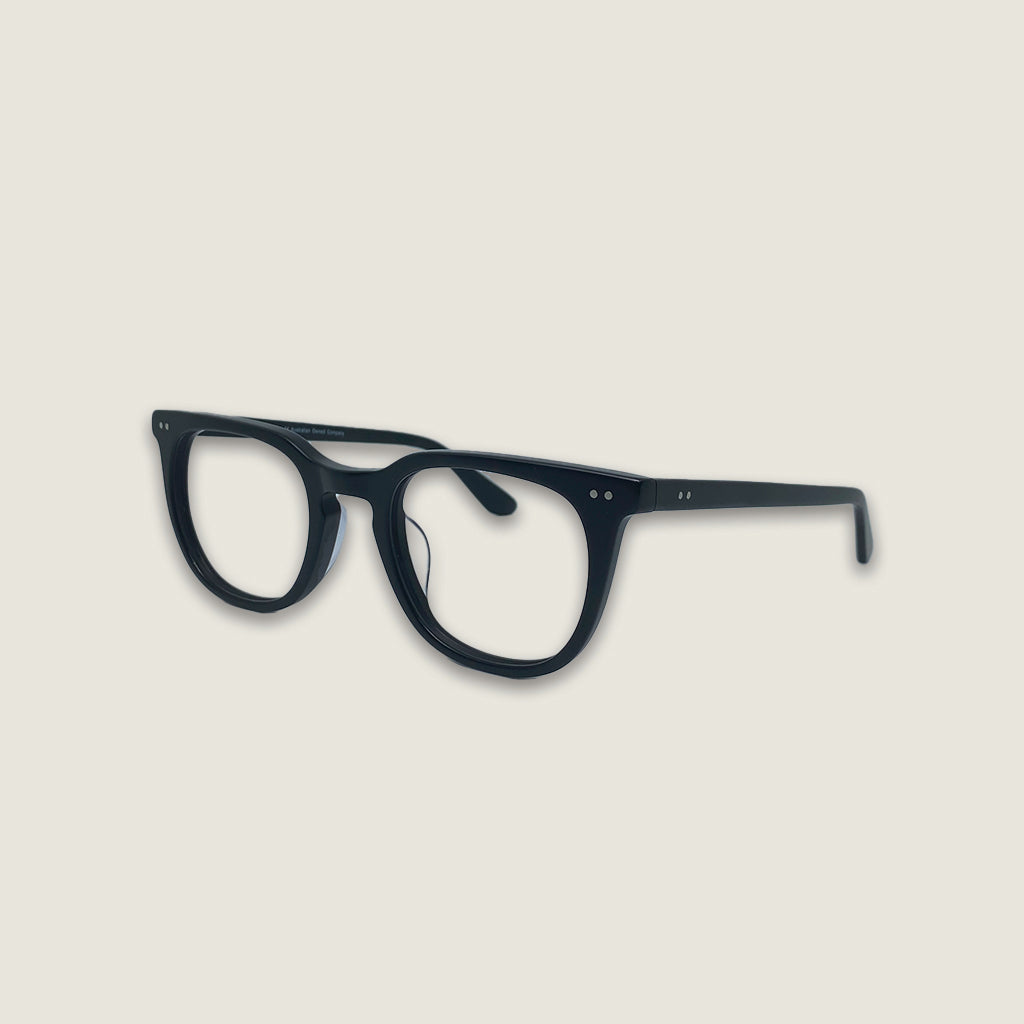 Zephire Onyx unisex blue light glasses side profile