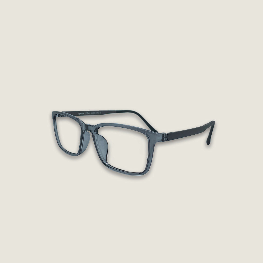 Zephire Crystallite men's blue light glasses side profile