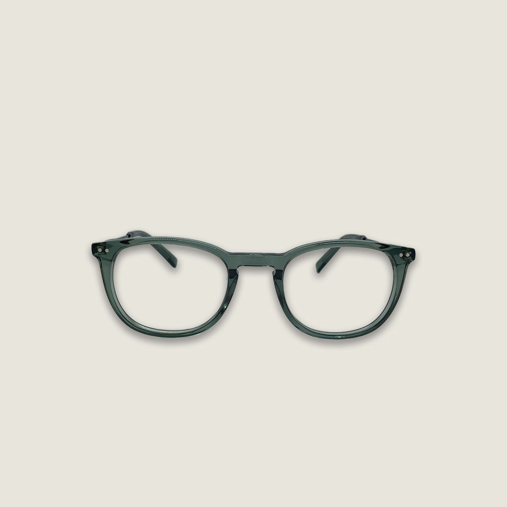 Zephire Eucalyptus women's blue light blocking glasses front view